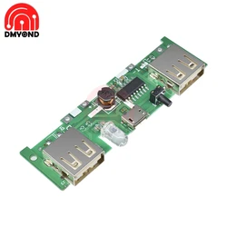 DC 5V 1A 2A Micro USB Polymer Lithium Battery Charging Board Mobile Power Bank Charger Control Board DIY Step Up Boost Module