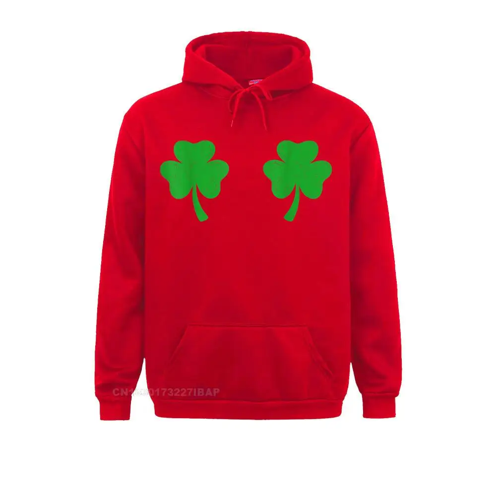 Shamrock Boobs Irish Boobies St Patricks Day Shirt Sweatshirts For Adult Holiday Christmas Hoodies Prevailing Youthful Clothes