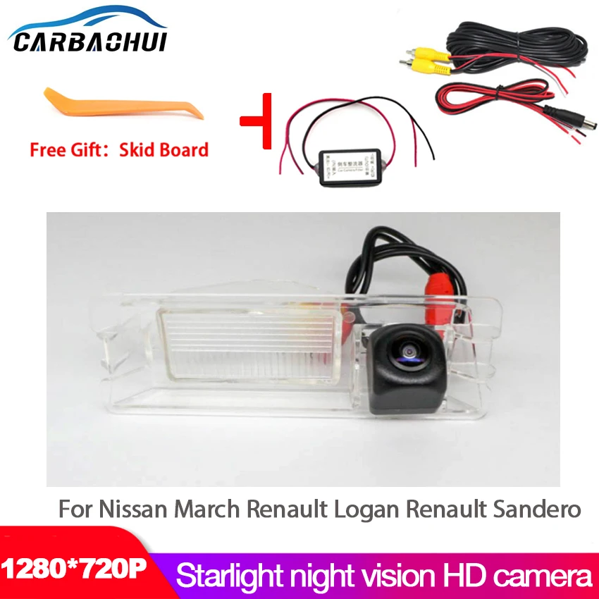 

CCD Night Vision Waterproof Special Car Rearview Rear View Reverse backup Camera For Nissan March Renault Logan Renault Sandero