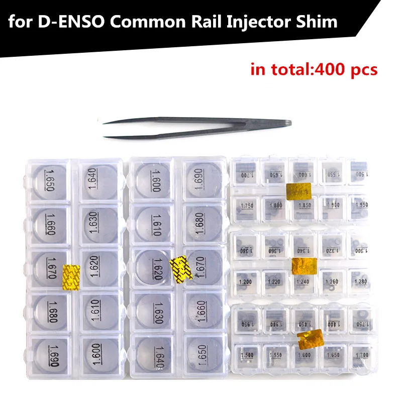 

Common Rail B21 B23 B24 B27 for D-enso Injector Repair Adjustment Washer Shim High Quality Steel Gasket Kits