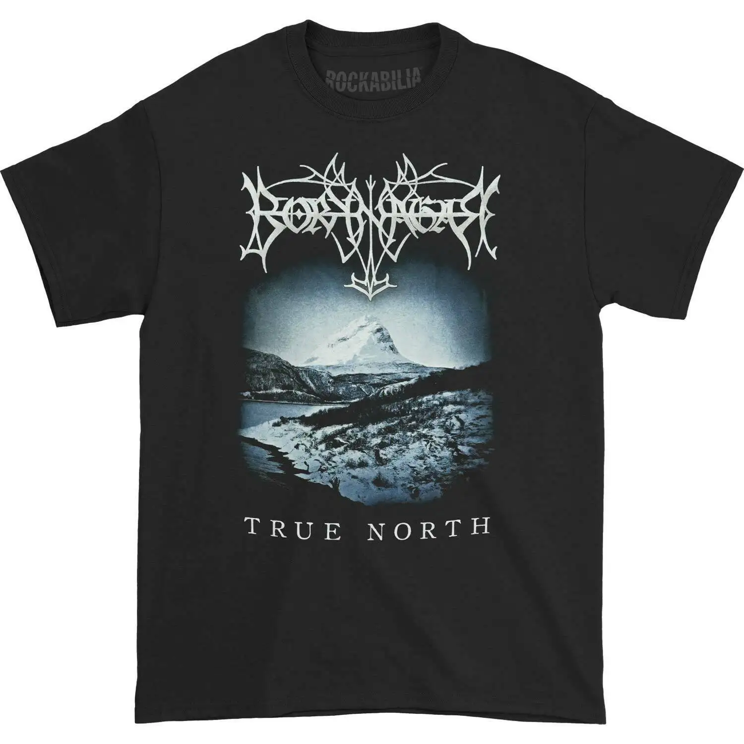 Borknagar Men's True North Tee T-shirt Black