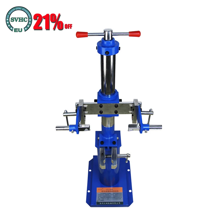 Automotive Spring Shock Absorber Hydraulic Manual Spring Compressor Spring Removal Disassembly Auto Tools 25kg Lifting Weight