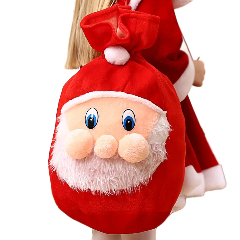 2 4 6 8 10 Years Christmas Costume Boys Girls Santa Claus Red Dress With Cloak Cosplay Kids Children Clothing Girl's Clothes