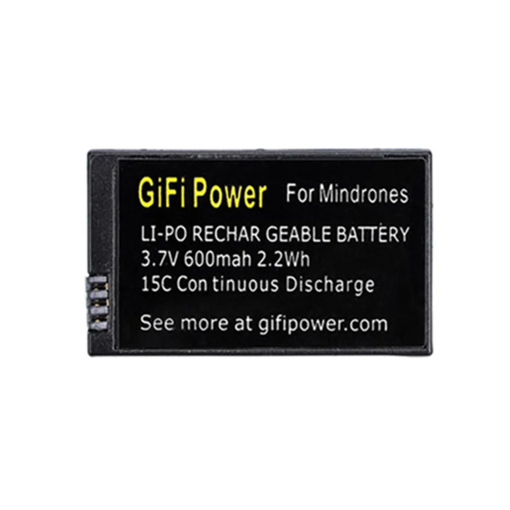 3 шт./упаковка, литий-полимерные батарейки 3,7 в 600 мАч 15C