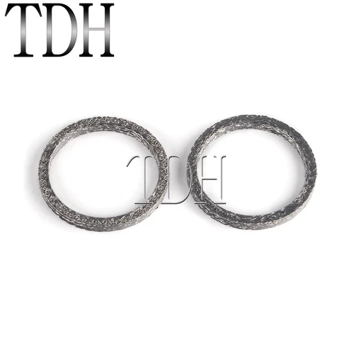 Imagen 2 del producto Juntas de escape para motocicleta 65324-83A Juntas de puerto de escape para Harley 1984-up Sportster 883 Dyna Evolution Twin Cam Big Twins