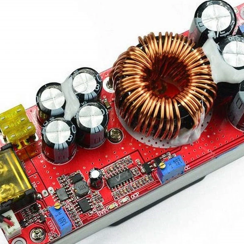 Conversor de impulsionador de corrente constante, tensão constante cc de 1800w 40a impulsionadores 10-60v por ventilador para módulo de potência de 12-90v