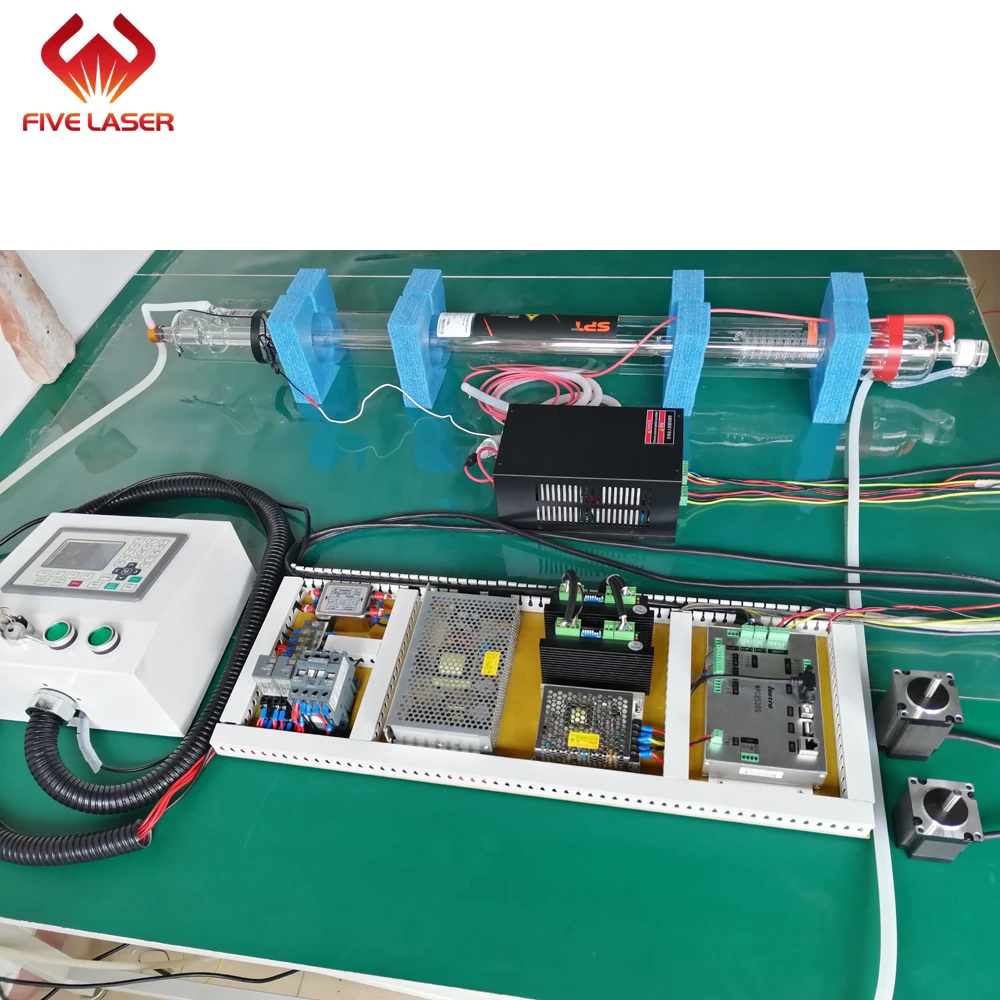 XY 기계식 키트가 있는 빌딩 레이저 시스템 용 DIY 레이저 부품 600*400mm 35w 레이저 튜브 5 개의 레이저로 단일 절단 헤드, DIY 레이저 부품