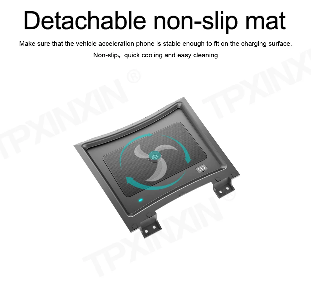 

QI Car Wireless Charger For Nissan Qashqai 2017 X-Trail 2.0L 2017 Infrared Fast Wireless Charging Car Phone Holder For Iphone