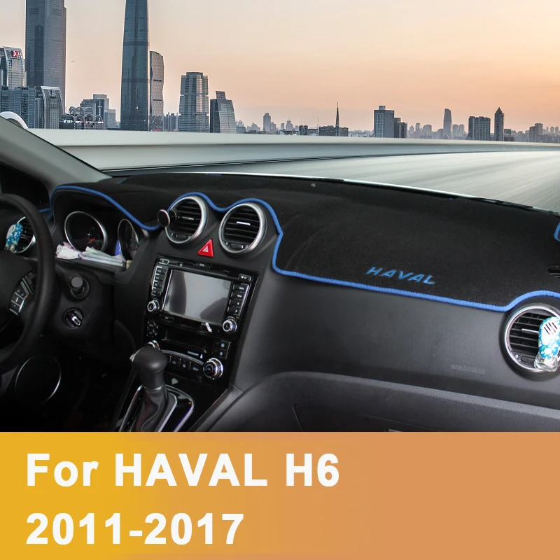 For Haval H6 2011 2012 2013-2015 2016 2017 Dashboard Cover Mat Avoid light Pad Sun Shade Dash Board Cover Carpets Accessories