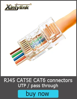 Xintylink Ethernet-Kabel-Abisolierer RJ45 CAT5 CAT6 Netzwerk-Handwerkzeug Zange Messer UTP FTP Koax-Kabelschneider Kabelabisolierer – Detail 1