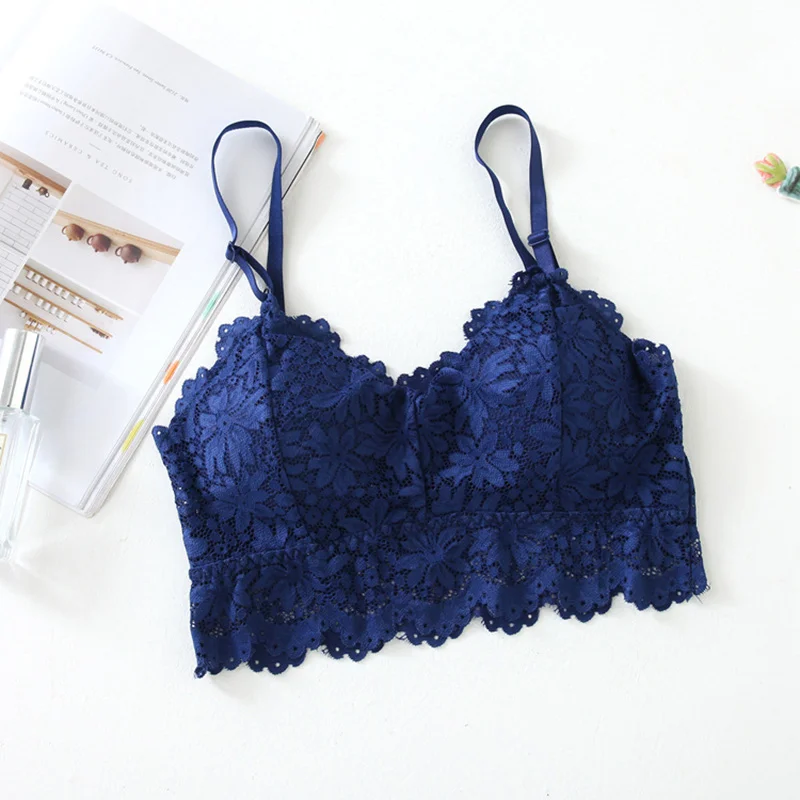 ใหม่สีทึบคลาสสิก Bralette ชุดชั้นในชุดชั้นใน Push Up Brassiere เซ็กซี่ลูกไม้ชุดชั้นในสำหรับสุภาพสตรีชุดชั้นในชุด