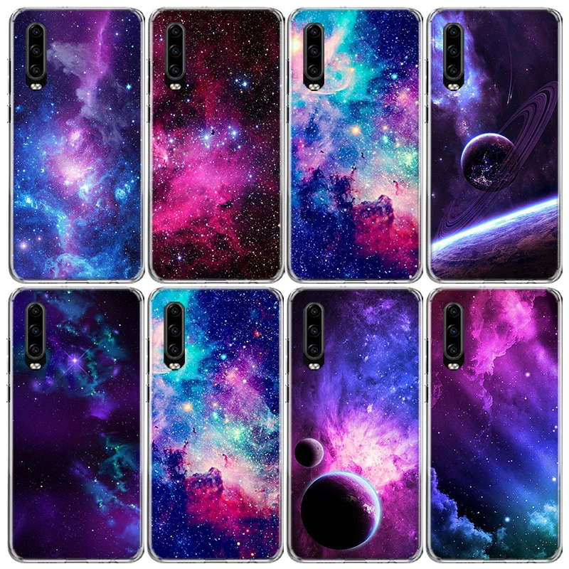 Space for galaxy universe Star Dark Phone Case For Huawei P50 P40 Pro P30 Lite P20 P10 Mate 10 20 Lite 30 40 Pro Cover Coque