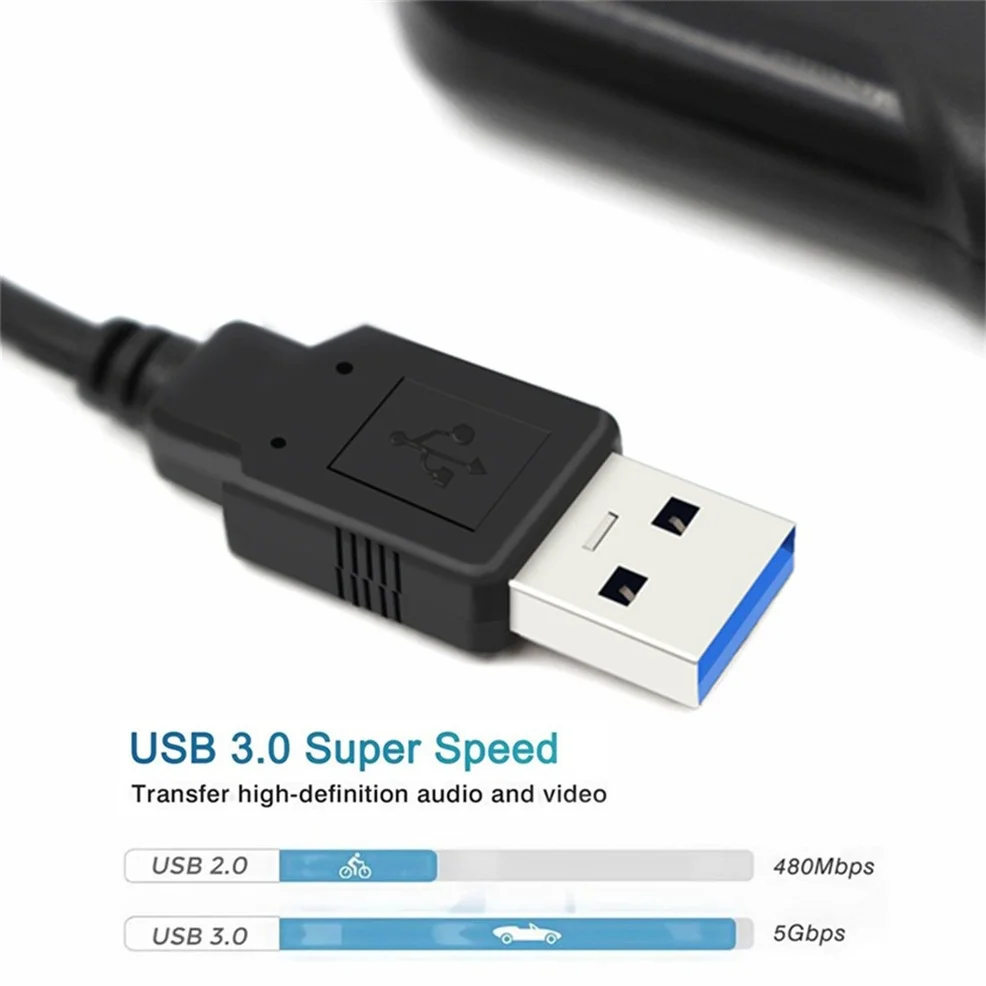 LccKaa USB 3.0 4K scheda di acquisizione Video compatibile HDMI videogioco Grabber Record per videocamera PS4 Switch telecamera di trasmissione in diretta