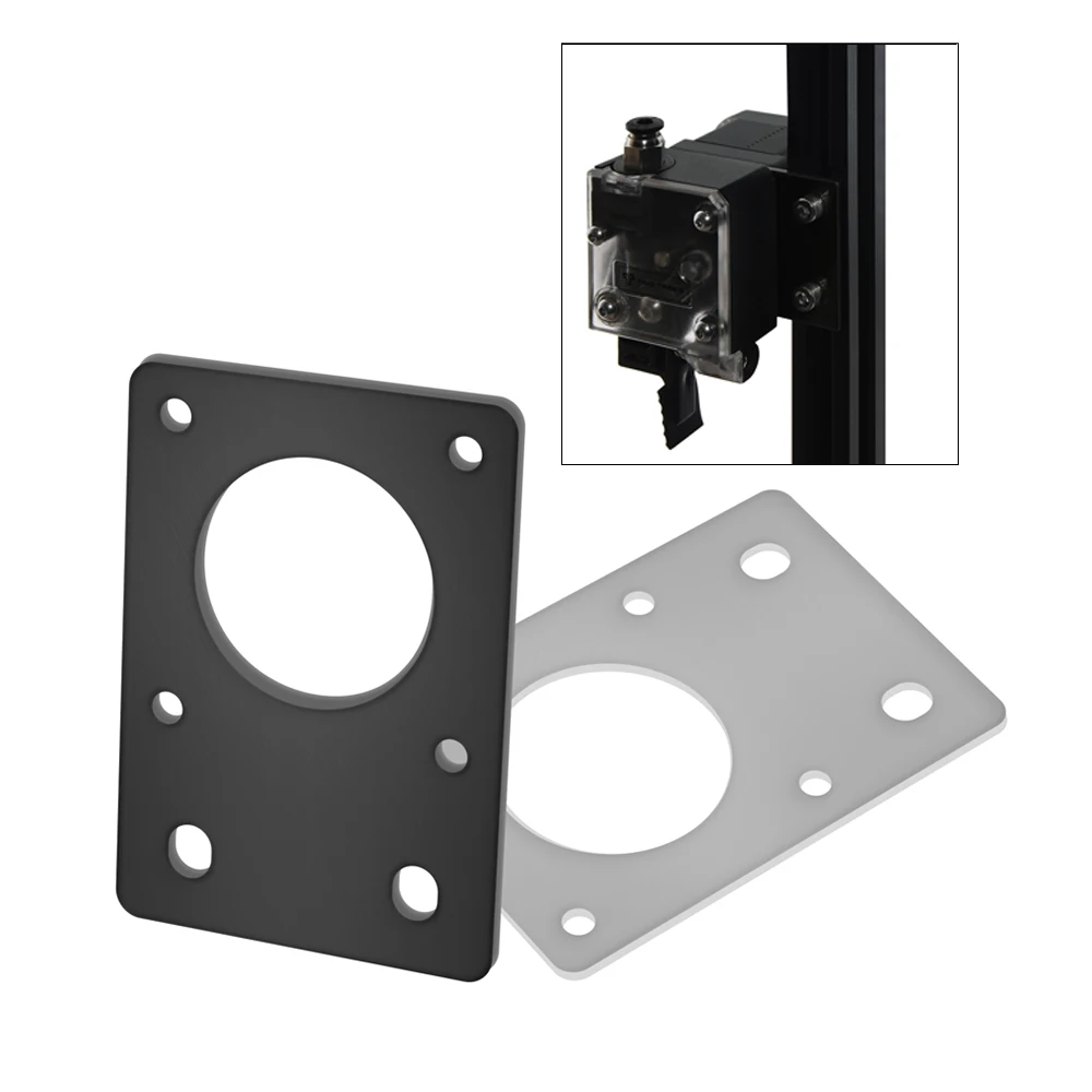 3D Printer CNC Parts NEMA17 Stepper Motor Mounting Plate Fixed Plate Bracket 2020 Profiles For Ender 3/5 Pro/CR-10