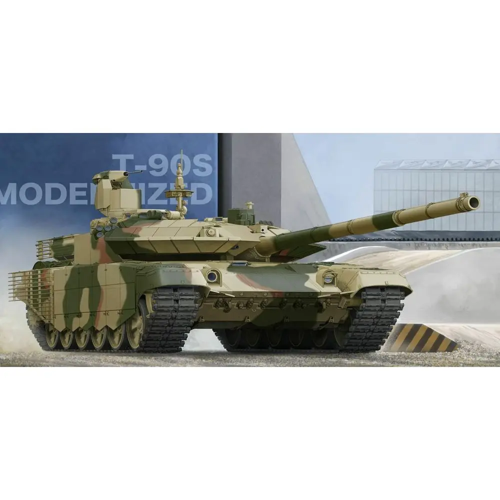 

Trumpeter 05549 1/35 Российский танк Т-90С (модернизированный) - Набор для сборки масштабной модели
