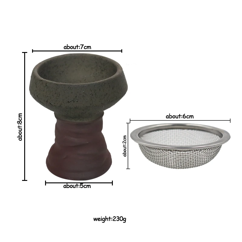 Ceramic Hookah Bowl with Net Nargile Sheesha Narguile Chicha Cachimbas Dschinni Shisha Bowl Hookah Head Accessories