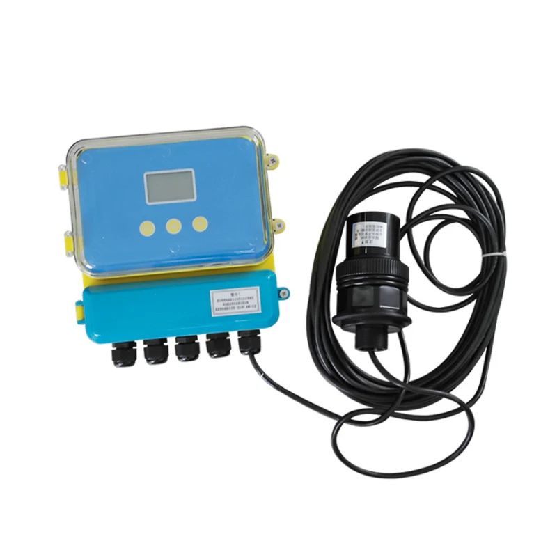 Ultrasonic Open Drain/Channel Flowmeter River Water Flow Meter 4-20mA RS485(Optional) Liquid Sensor Non-Contact Transmitter