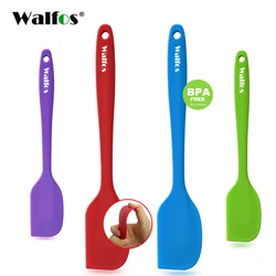 WALFOS – ensemble de spatules en Silicone pour la cuisson du beurre, antiadhésif, de qualité alimentaire, grattoir pour biscuits, pâtisserie, gâteau