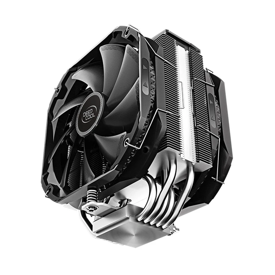 Deepcool as500 plus 5 tubo de calor para intel lga2011 115x amd am4 am3/cpu cooler tdp220w cpu cooler 140mm silencioso ventilador de refrigeração da cpu