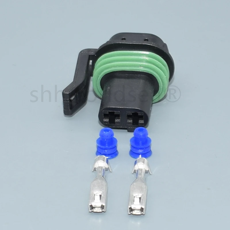 shhworldsea DJ70280Y-3.5-21 female Connector cable Terminal plug connectors jacket auto Plug socket 2 pin female Connector