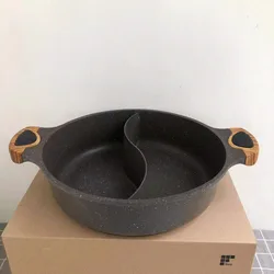 Yuanyangguo-Japanese style hot pot, electromagnetic stove, gas stove, universal, non-stick, frying pans