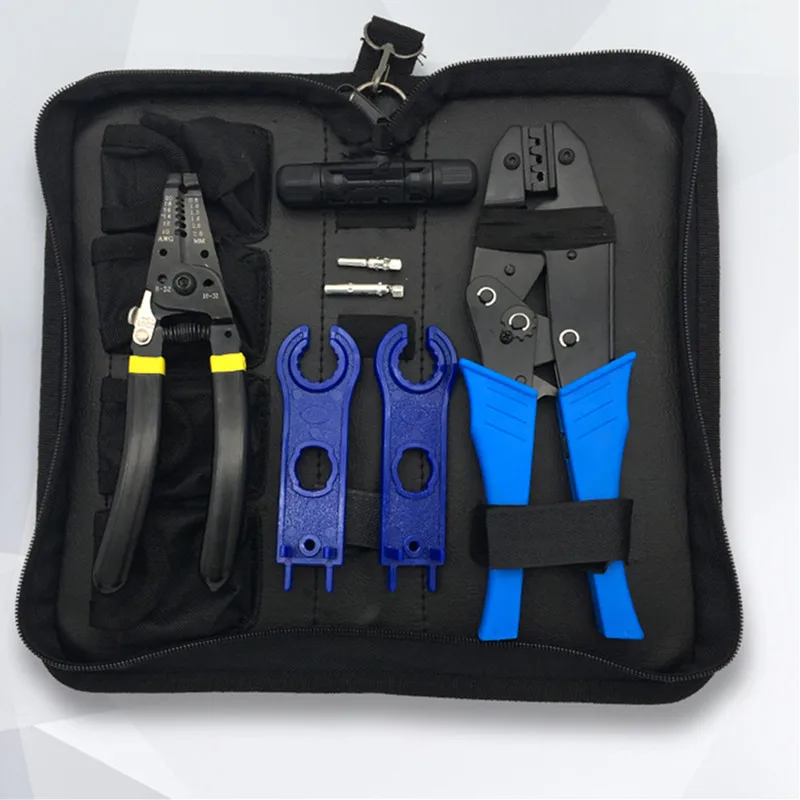 

Solar Panel multi tool Crimping Tools 2.5-4-6mm2 14-10AWG Wire Crimper +Wire Stripper Crimping Pliers