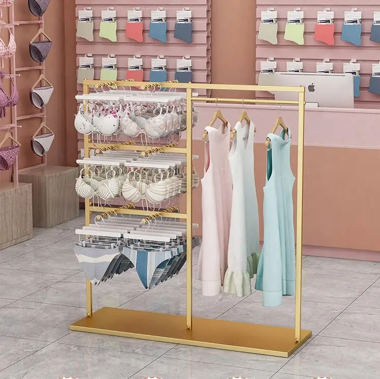 Underwear rack clothing store high-end display rack underwear bra hanger stall shorts skirt display rack