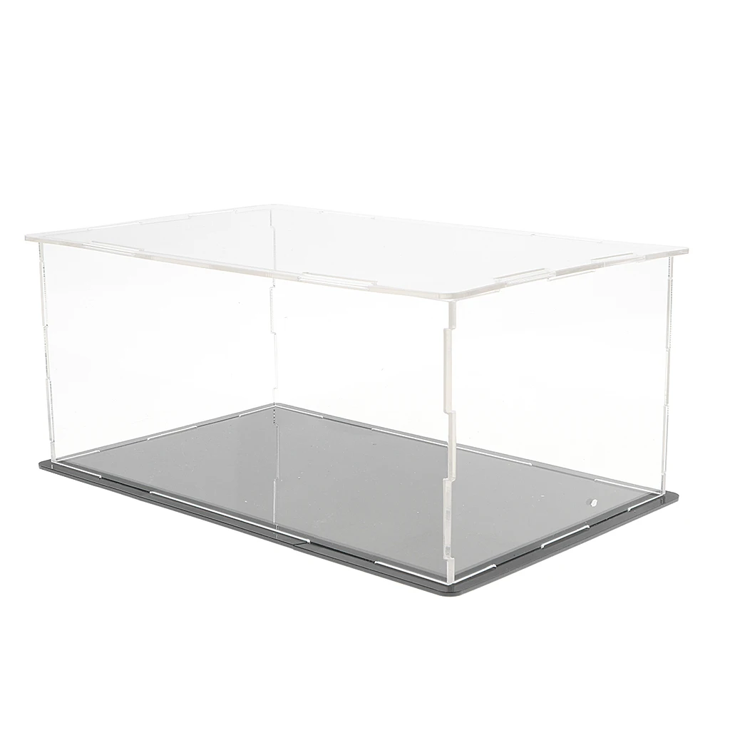 Acrylic Collectibles Display Case, Perspex Dust Proof Show Case for Diecast Model Toy Cars (7.87 x 4.72 x 3.54 inches)