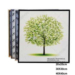 Metal Picture Frame For Wall Poster Frame Pictures Classic Aluminum Photo Frames For Wall Hanging 20X20cm 30X30 40X40cm