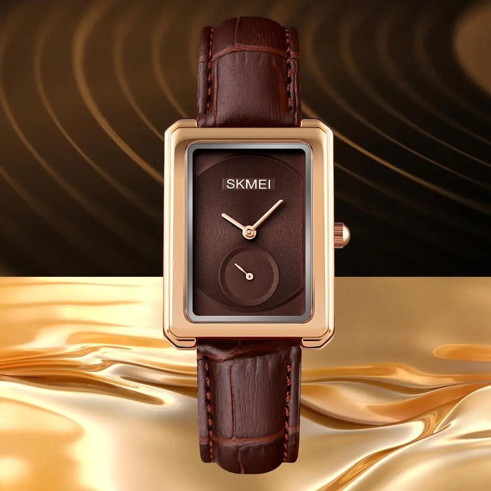 Fashion Women Dress Wristwatch Top Brand SKMEI Luxury Quartz Movement Watch Women Waterproof Clock Girl Gift Relogio Feminino