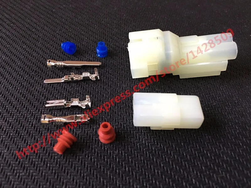 5 Set Sumitomo HM 090 automotive  connector Female Male 2 Pin Power Battery Waterproof  Electronic Connector 6187-2801 6187-2804