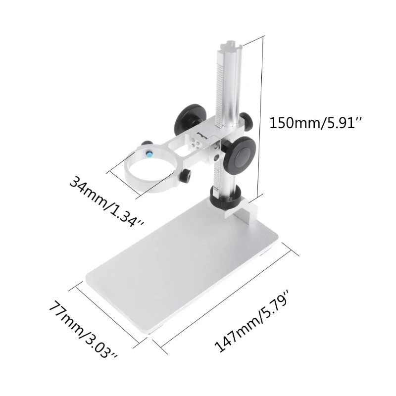 Aluminium Alloy Stand Bracket Holder Microscope Bracket Portable USB Digital Table Microscopes For G600 Wholesale dropshipping