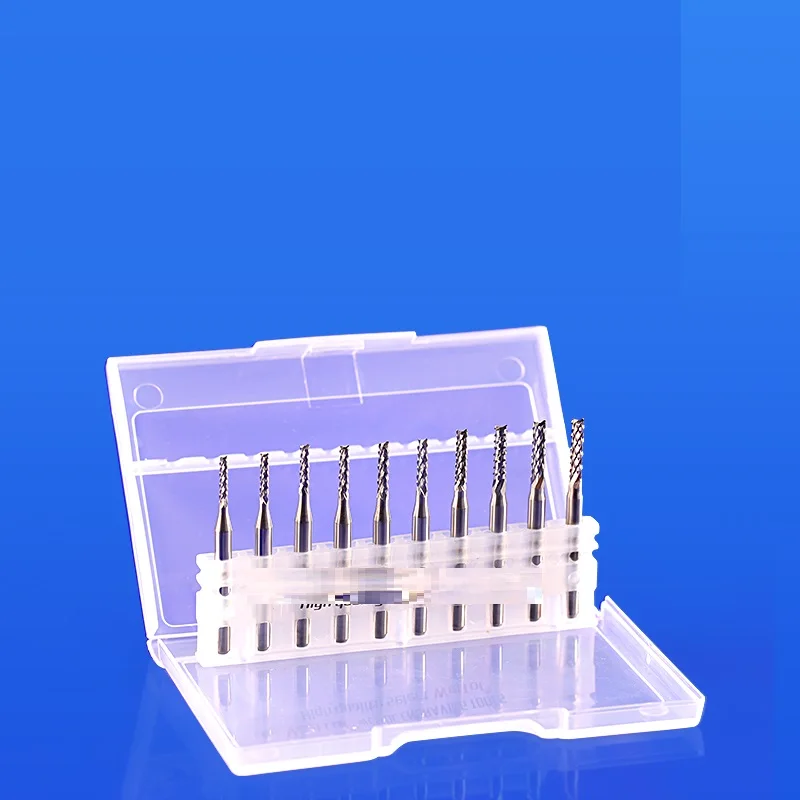 수입 된 텅스텐 강철 합금 PCB mi lling 절단기 회로판 회로판 조각 칼 공 칼 옥수수 mi lling 절단기 끝 mi