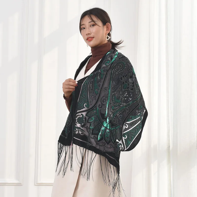 New Fashion Euro Queen Crown Velvet Scarf Women Wedding Shawl For Lady Poncho Winter For Holiday Gift For Your Mom or Wife