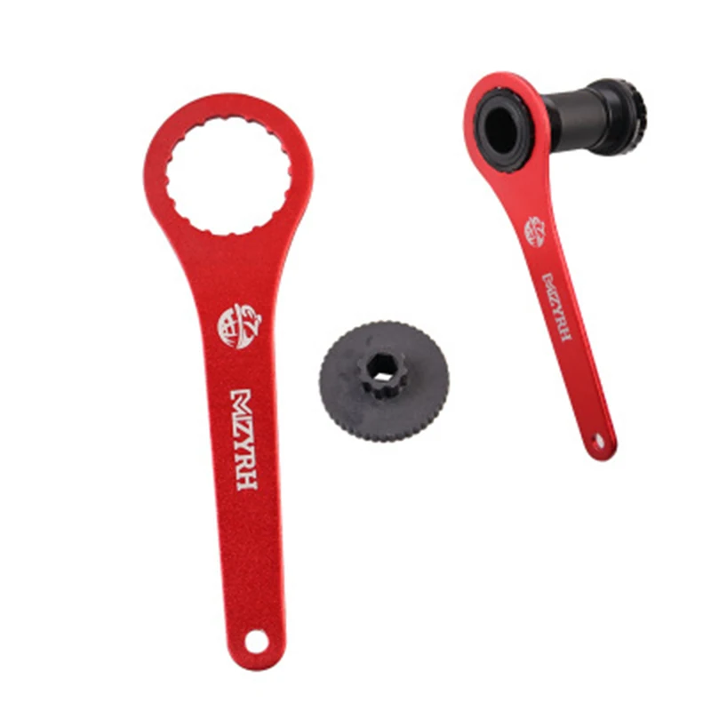 Bicycle Crank Remover Wrench Disassembly Tool MTB Mountain Bike Crankset Demolition Special Tool Crank Remover Bike Accessories