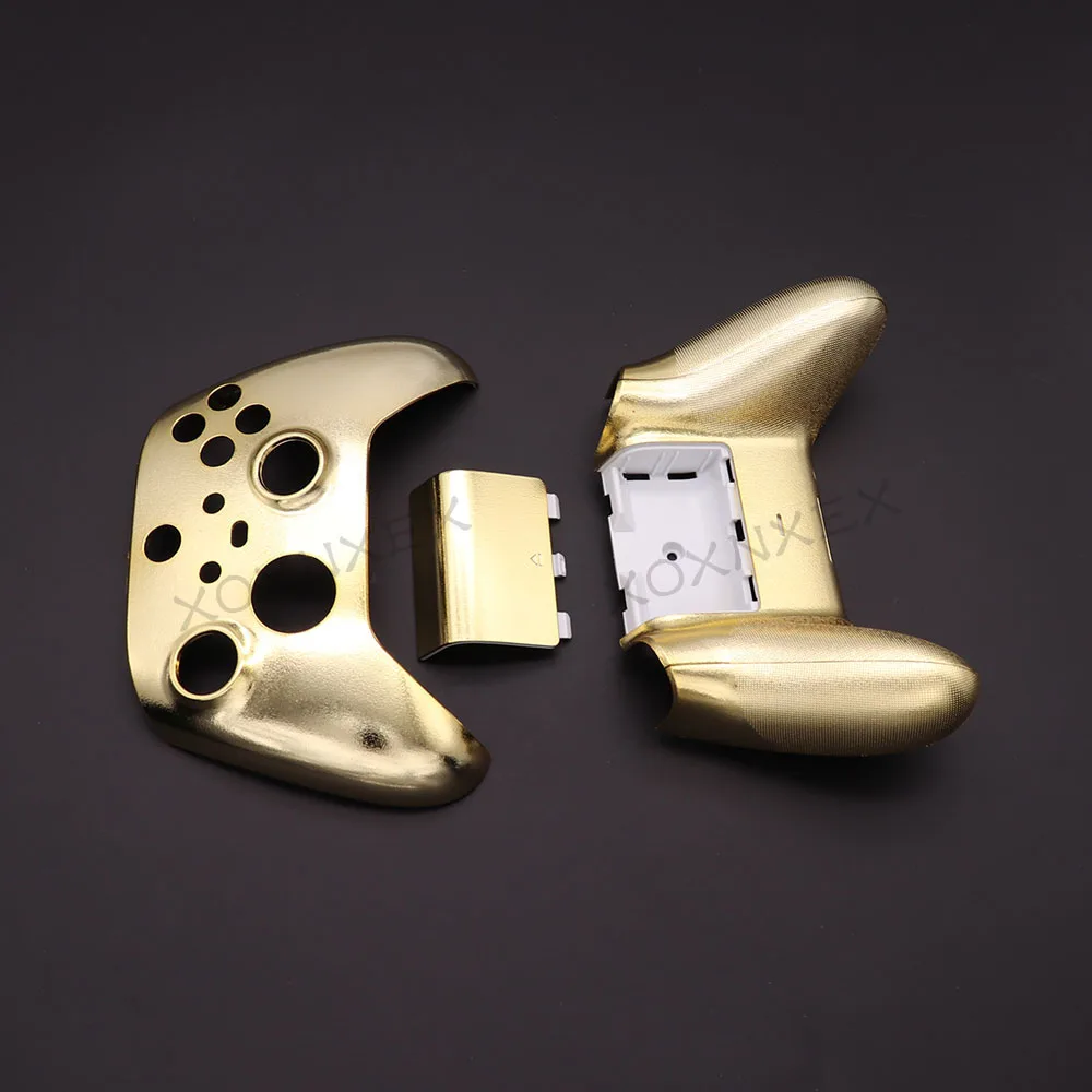 สําหรับ Xbox Series S/X Controller เปลี่ยนจับ SHELL & รางด้านข้างแผงด้านหน้าด้านหลังฝาครอบ LB RB LT RT