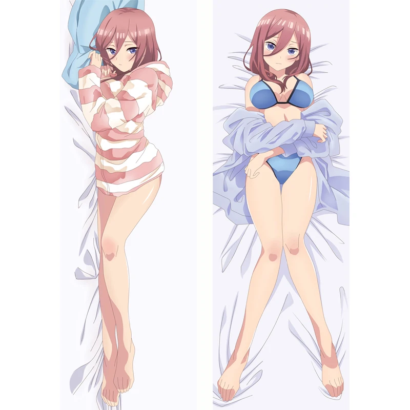 

Newly Design The Quintessential Quintuplets Nakano Miku Anime Pillow Cover Pillow Cover Cushion for Bed