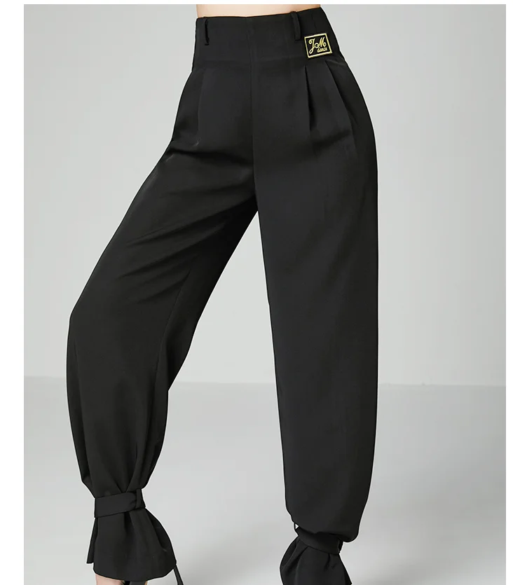 Latin dance pants 2020 new square dance ballroom dance practice clothes fashion beam feet women long trousers in stock