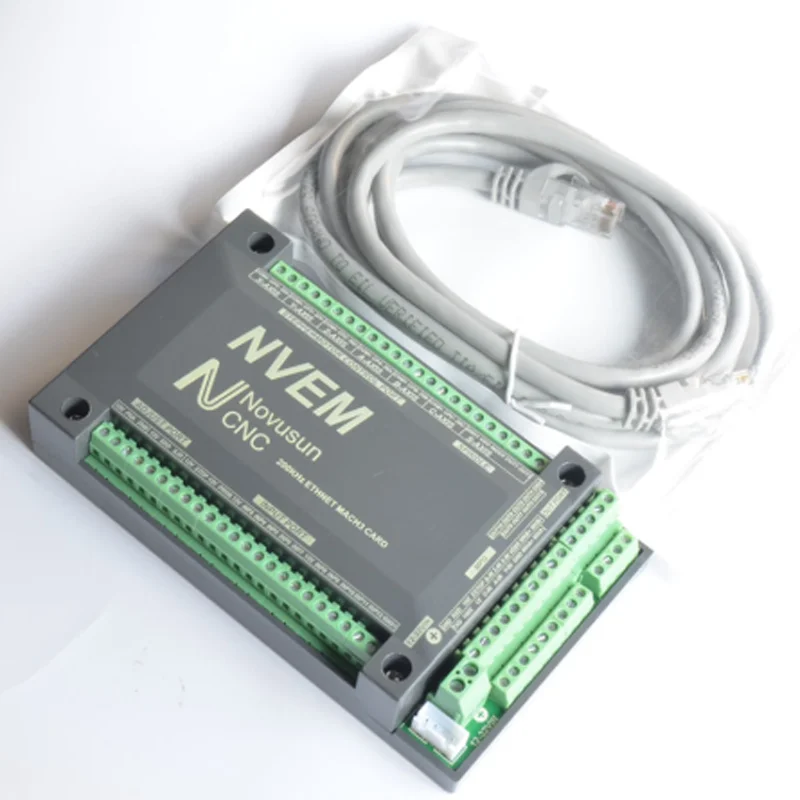 

4 Axis NVEM CNC Controller 200KHZ Ethernet MACH3 Motion Control Card for Stepper Motor