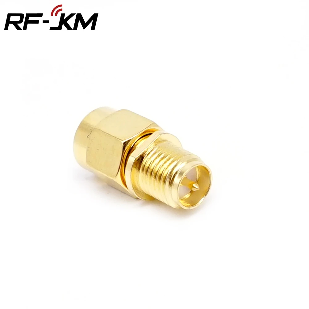 2 Stuks Rf Coax Coax Adapter Sma Male Naar Rp Sma Vrouwelijke Connector