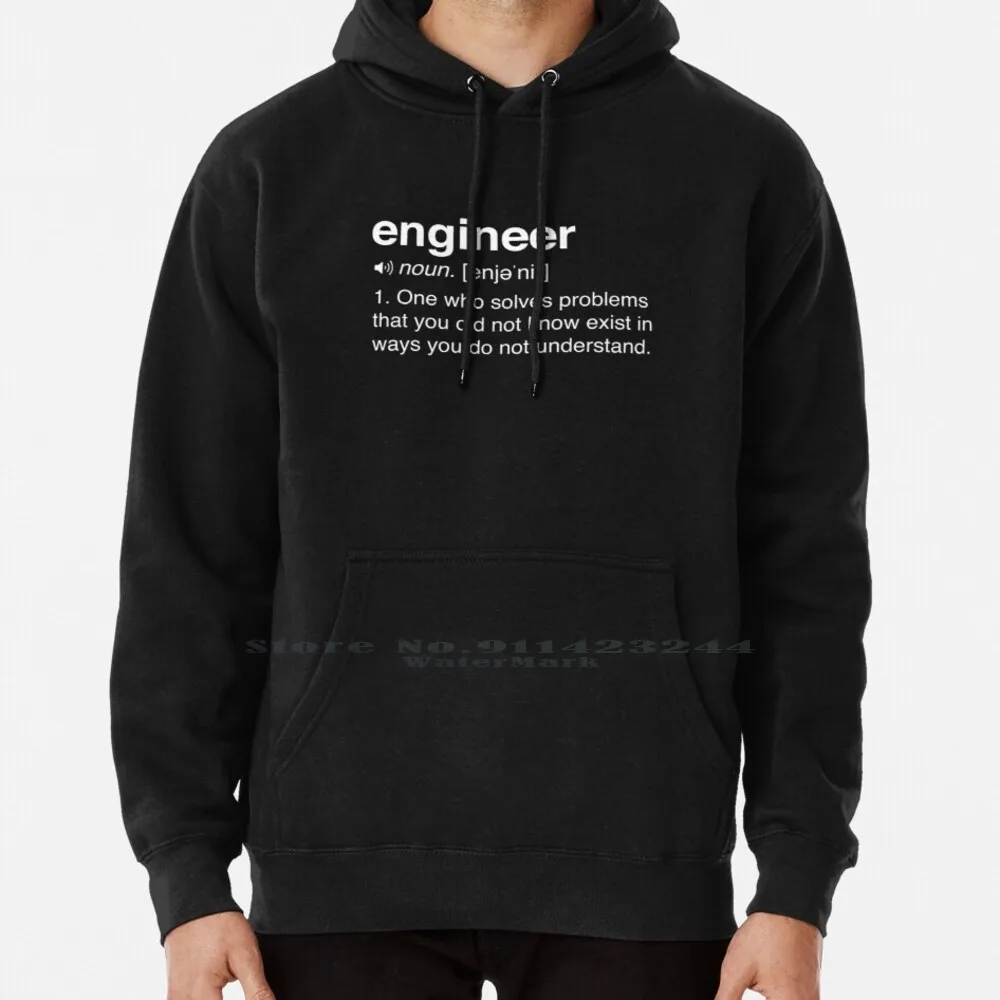 

Funny Engineer Definition Hoodie Sweater 6xl Cotton Civil Engineer Mechanical Engineering Chemical Engineering School