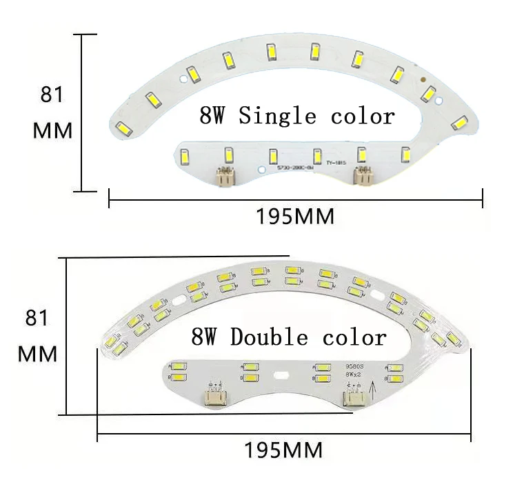 Imagem -04 - Lâmpada de Teto Led Retrofit Lâmpada 6w 8w 9w 12w Placa Redonda Pavio Ferradura Lente Fonte de Luz Tri-cor Escurecimento Lâmpada Painel Quarto