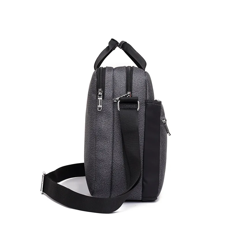 The New Outdoor Trendy Shoulder Bag Water-repellent Oxford Cloth Small Satchel Business Commuter Bag Large-capacity Handbag