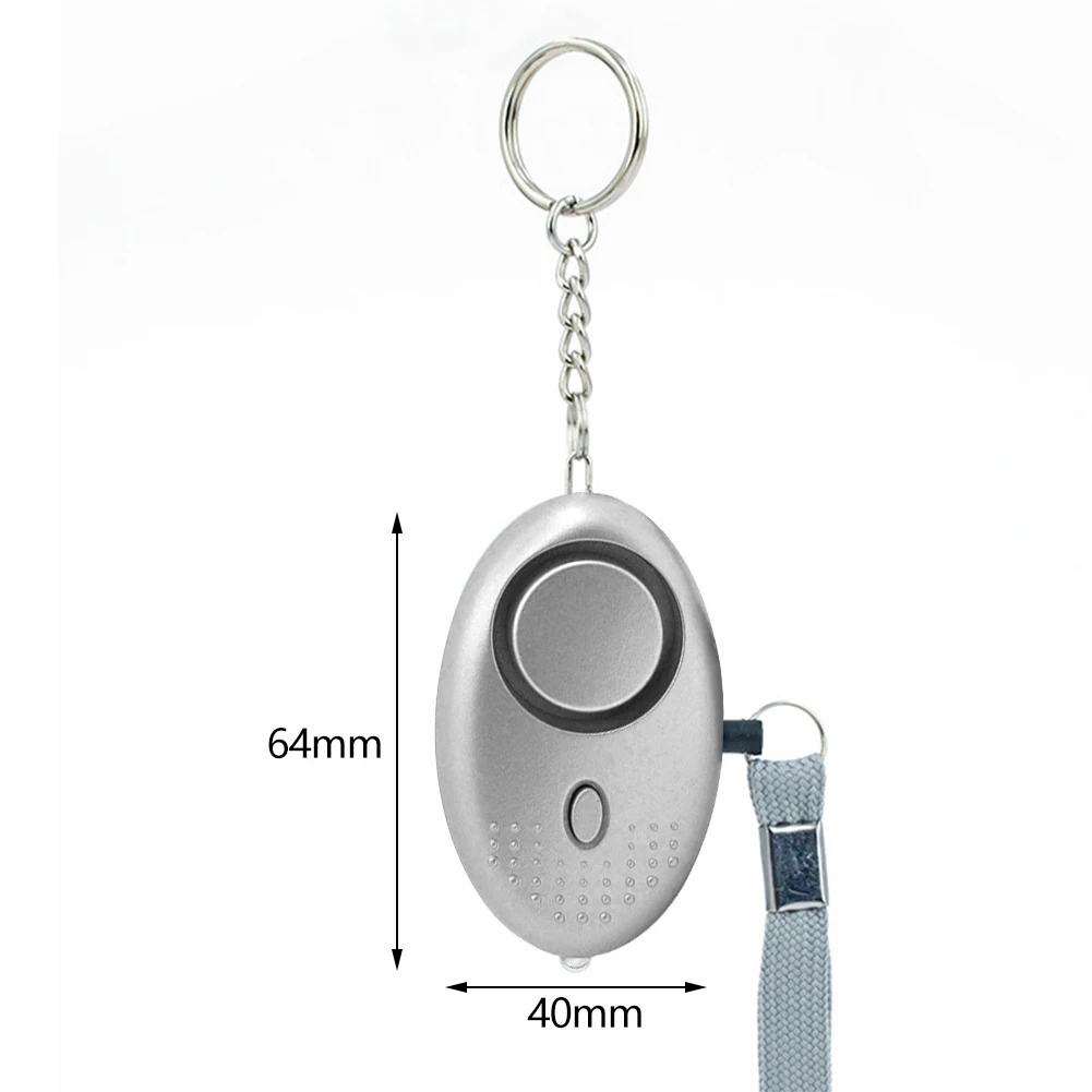 Mini Selbstverteidigung Alarm Sicherheit Schutz Alarm Schrei Notfall Alarm LED Licht Keychain Persönliche Sicherheit Für Frauen Kinder Mädchen