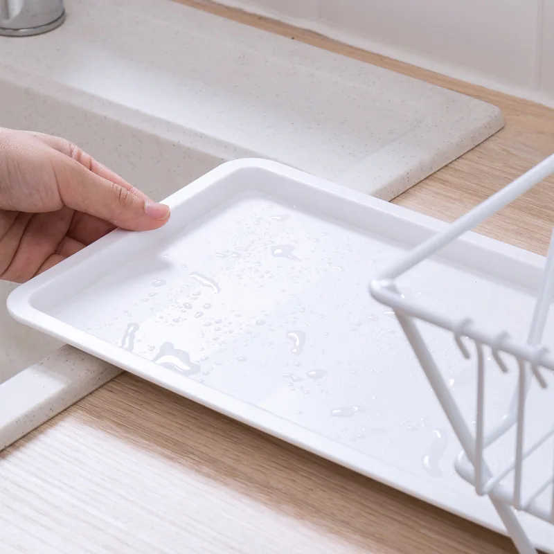 Kitchen Dish Sink Drainer Drying Rack Wash Holder Basket Organizer Tray Kitchen Rack Dish Water Drain Bowl Chopsticks Bowl