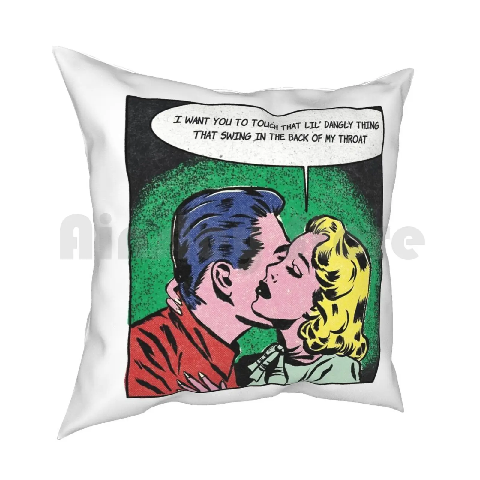 Lil Dangly Thing Wap Vintage Comic Classic Pillow Case Printed Home Soft DIY Pillow cover Vintage Comics Wap Wet