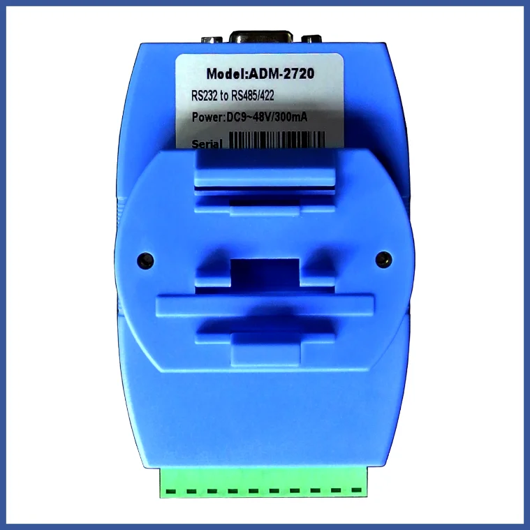 Convertitore isolato da RS232 a RS485 convertitore attivo da RS232 a RS485 installazione su guida di protezione contro i fulmini