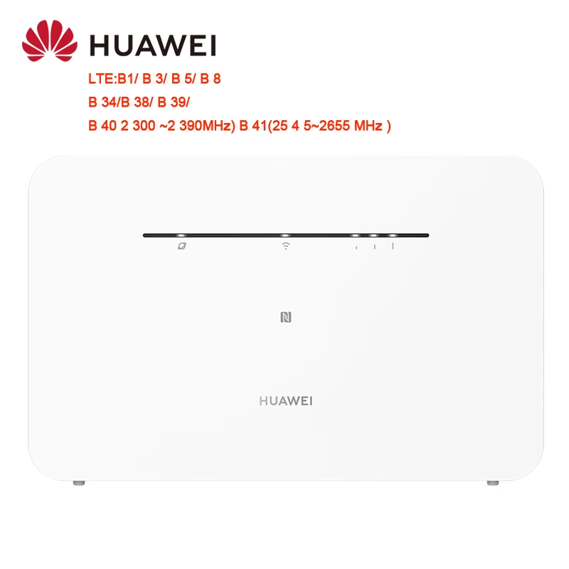 Desbloqueado huawei 4g roteador lte cpe wifi B311B-853 com língua nfc inglês