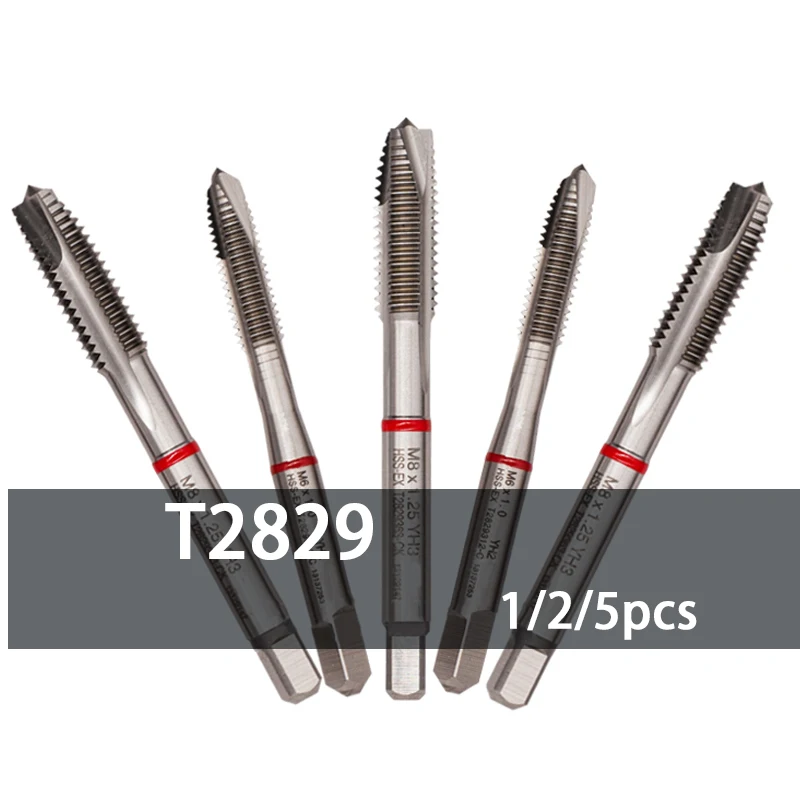 T2829 Xoắn Ốc Điểm Vòi Cho Đa Năng Máy CNC Đầu Với Coban Dây Gõ M2-M20 Cao Efficeint Gia Công Kim Loại Dụng Cụ