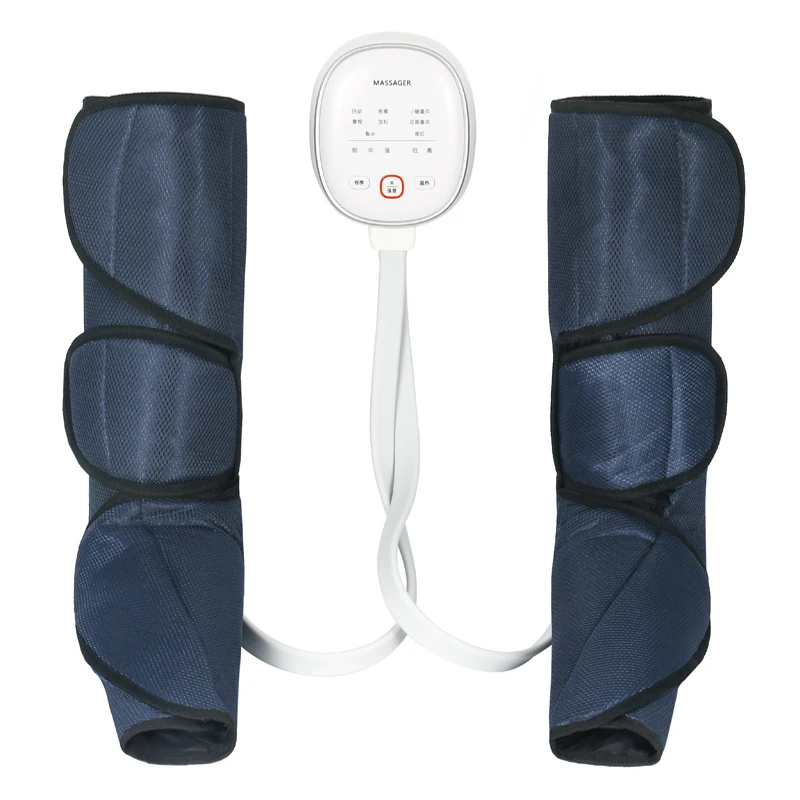 Portable Leg Massager with Heat Air Compression Therapy Recovery Leg Massage Machines